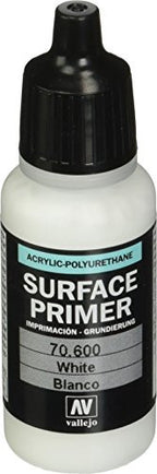 Vallejo Acrylic Polyurethane White Paints Primer 17ml VLJ-70600