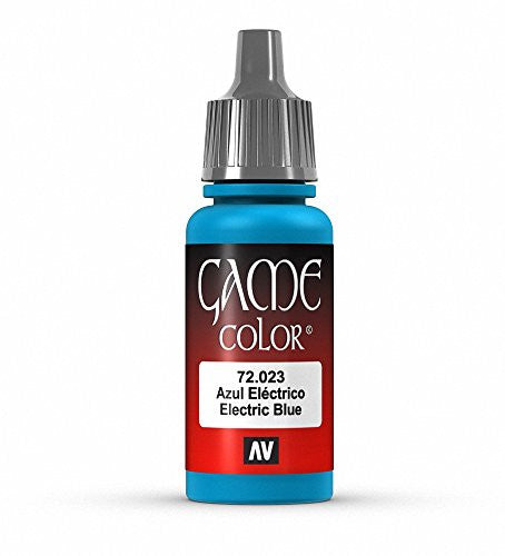 Vallejo Game Color Electric Blue Acrylic Non Toxic Paints 17ml VLJ-72023