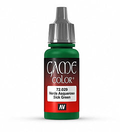 Vallejo Game Color Sick Green Acrylic Non Toxic Paint 17ml VLJ-72029