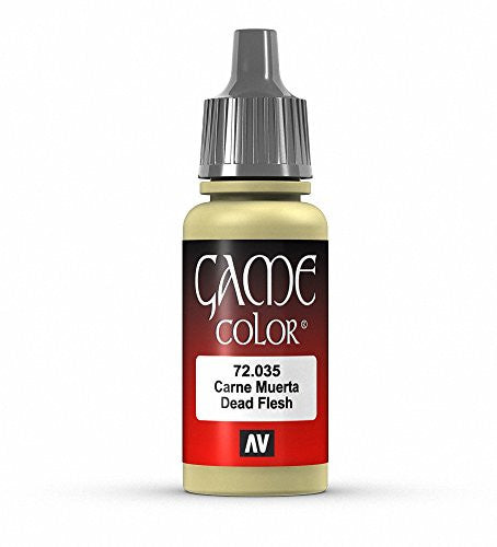 Vallejo Game Color Dead Flesh Acrylic Non Toxic Paint 17ml VLJ-72035