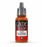 Vallejo Game Color Parasite Brown Acrylic Non Toxic Paint 17ml VLJ-72042