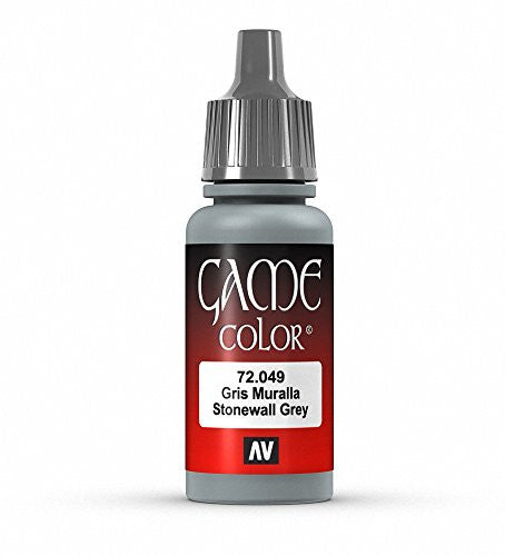Vallejo Game Color Stonewall Grey Acrylic Non Toxic Paint 17ml VLJ-72049