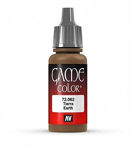 Vallejo Game Color Earth Acrylic Non Toxic Paint 17ml VLJ-72062