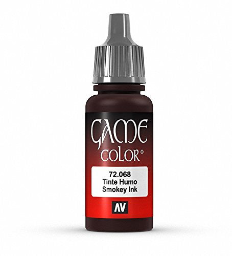 Vallejo Game Color Smokey Ink Acrylic Non Toxic Paints 17ml VLJ-72068