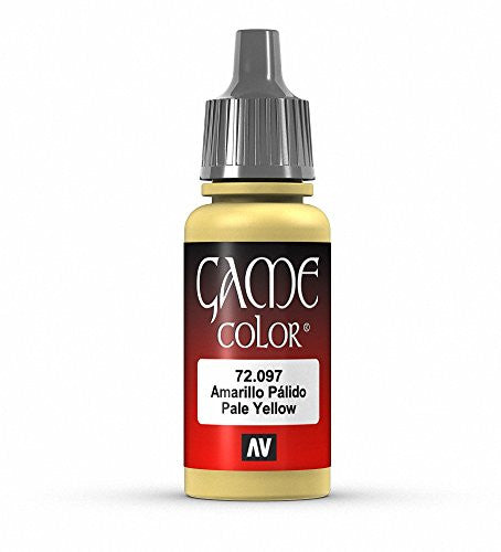 Vallejo Game Color Pale Yellow Acrylic Non Toxic Paint 17ml VLJ-72097
