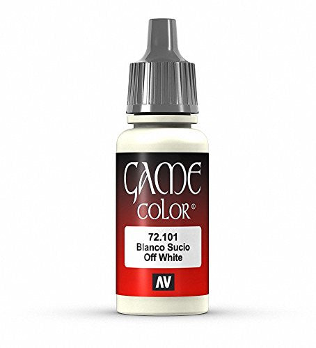 Vallejo Game Color Off White Acrylic Non Toxic Paint 17ml VLJ-72101