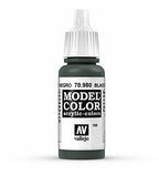 Vallejo Black Green Model Color Paint Regular 17ml VLJ-980