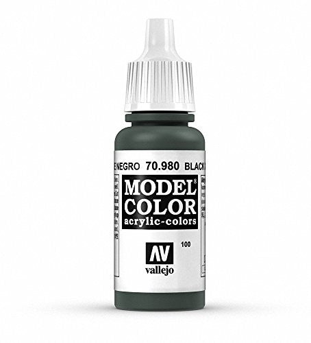 Vallejo Black Green Model Color Paint Regular 17ml VLJ-980