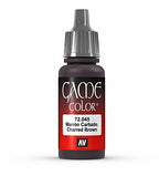 Vallejo Game Color Charred Brown Acrylic Non Toxic Paints 17ml VLJ-72045