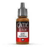 Vallejo Game Color Bright Bronze Acrylic Non Toxic Paint 17ml VLJ-72057