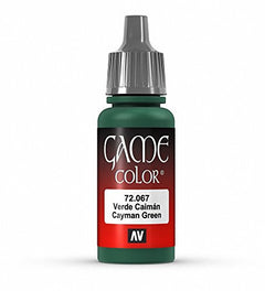 Vallejo Game Color Cayman Green Acrylic Non Toxic Paints 17ml VLJ-72067