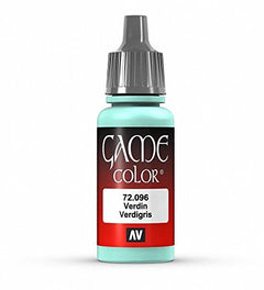 Vallejo Game Color Verdigris Acrylic Non Toxic Paints 17ml VLJ-72096