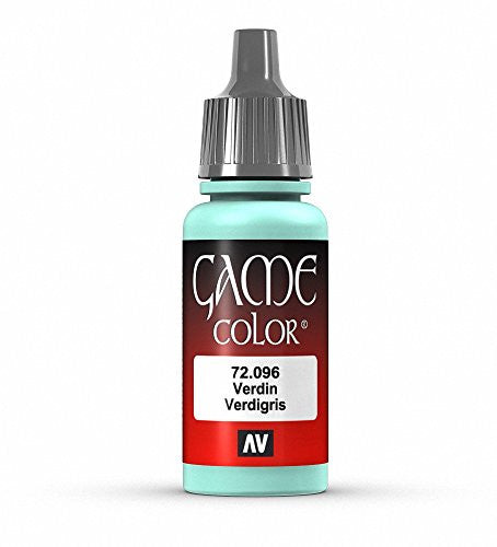 Vallejo Game Color Verdigris Acrylic Non Toxic Paints 17ml VLJ-72096