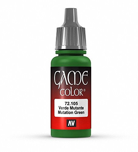 Vallejo Game Color Mutation Green Acrylic Non Toxic Paint 17ml VLJ-72105