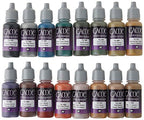 Vallejo Extra Opaque Paint Set of 16 Acrylic Non Toxic Paint 17ml VLJ-72290