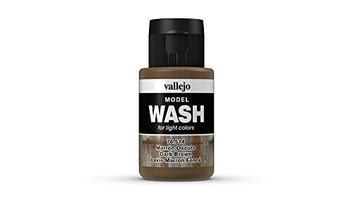 Vallejo Dark Brown Wash Paints 35ml VLJ-76514