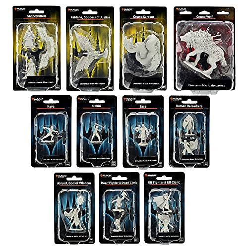 Dungeons & Dragons: Wizkids Monster :WizKids - Magic The Gathering Unpainted Minis Wave 14 Quick-Pick: Miniature