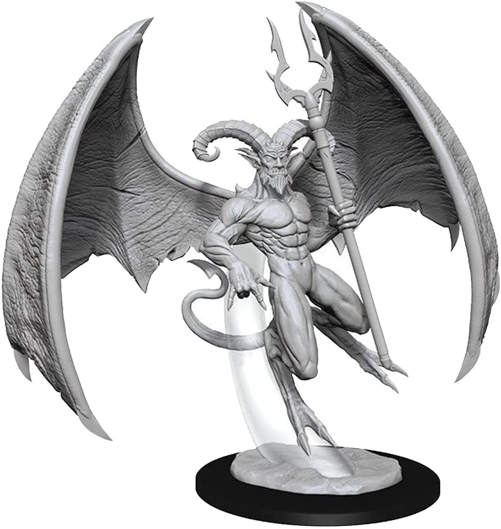 Wizkids Dungeons And Dragons Monster Wizkids Nolzur's Marvelous Unpainted S W14 Horned Devil Miniature D&D WZK90252