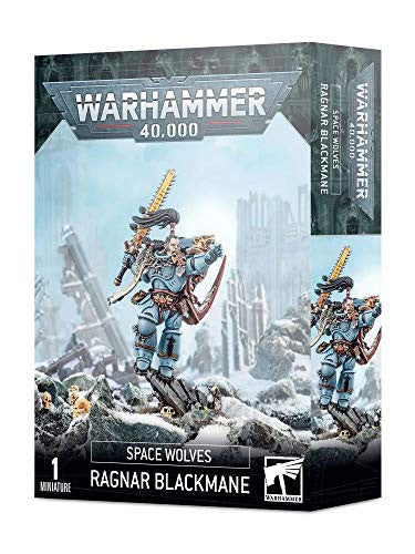 Games Workshop Warhammer 40K Space Marines Space Wolves Ragnar Blackmane 53-30