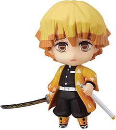 Good Smile Demon Slayer: Kimetsu no Yaiba: Zenitsu Agatsuma Nendoroid Action Figure, Multicolor