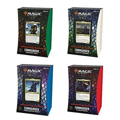 Magic the Gathering CCG: Adventures in the Forgotten Realms Commander Deck Display (4)