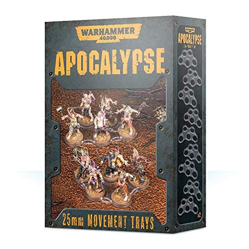 Games Workshop Warhammer 40K Citadel Apocalypse Movement Trays 25mm 65-20