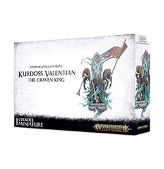Games Workshop Warhammer Age of Sigmar Nighthaunt Kurdoss Valentian, The Craven King Miniature 91-24