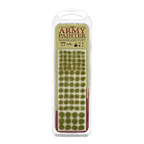 The Army Painter Woodland 77 Tuft in 3 Sizes TAP BF4225