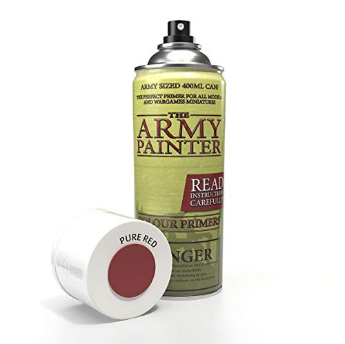 The Army Painter Color Primer Pure Red Spray CP3006