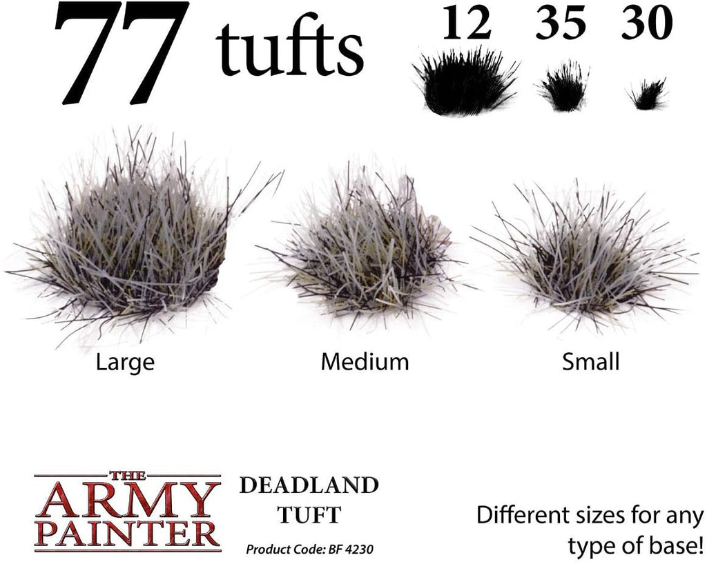 The Army Painter Deadland 77 Tuft in 3 Sizes BF4230