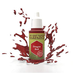 The Army Painter Warpaint Dragon Red Non Toxic Acrylic Paints 18ml WP1105