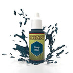 The Army Painter Warpaint Deep Blue Non Toxic Acrylic Paints 18ml WP1116