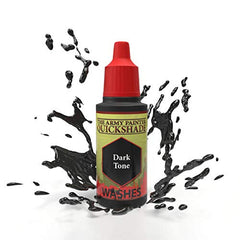 The Army Painter Quickshade Dark Tone Non Toxic Wash Paint 18ml WP1136