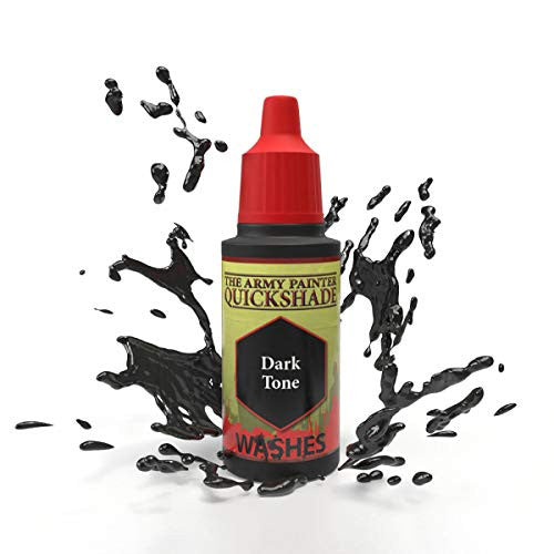 The Army Painter Quickshade Dark Tone Non Toxic Wash Paint 18ml WP1136