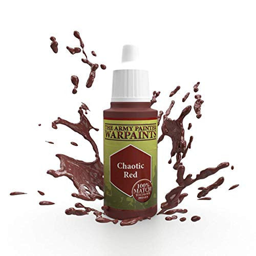 The Army Painter Warpaint Chaotic Red Non Toxic Acrylic Paint 18ml WP1142