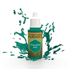 The Army Painter Warpaint Elemental Bolt Non Toxic Acrylic Paints 18ml WP1419