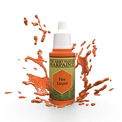 The Army Painter Warpaint Fire Lizard Non Toxic Acrylic Paints 18ml WP1426