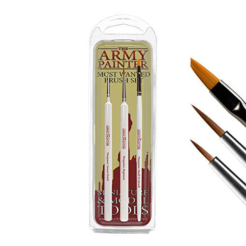 The Army Painter Most Wanted Brush Set of 3 TL5043