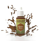 The Army Painter Warpaint Monster Brown Non Toxic Acrylic Paints 18ml WP1120