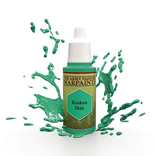 The Army Painter Warpaint Kraken Skinn Non Toxic Acrylic Paints 18ml WP1435