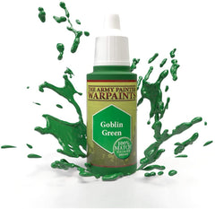 The Army Painter Warpaint Goblin Green Non Toxic Acrylic Paints 18ml TAP-WP1109