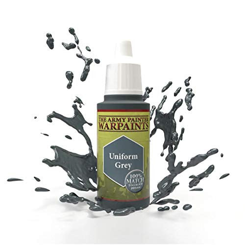 The Army Painter Warpaint Uniform Grey Non Toxic Acrylic Paints 18ml WP1118