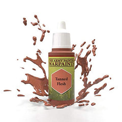 The Army Painter Warpaint Tanned Flesh Non Toxic Acrylic Paints 18ml WP1127