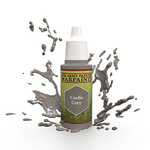 The Army Painter Warpaint Castle Grey Non Toxic Acrylic Paints 18ml WP1407