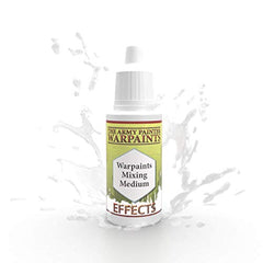 The Army Painter Warpaints Mixing Medium - Non-Toxic Water Based Acrylic Effect Medium for Tabletop Roleplaying, Boardgames, and Wargames Miniature Model Painting - 18 ml