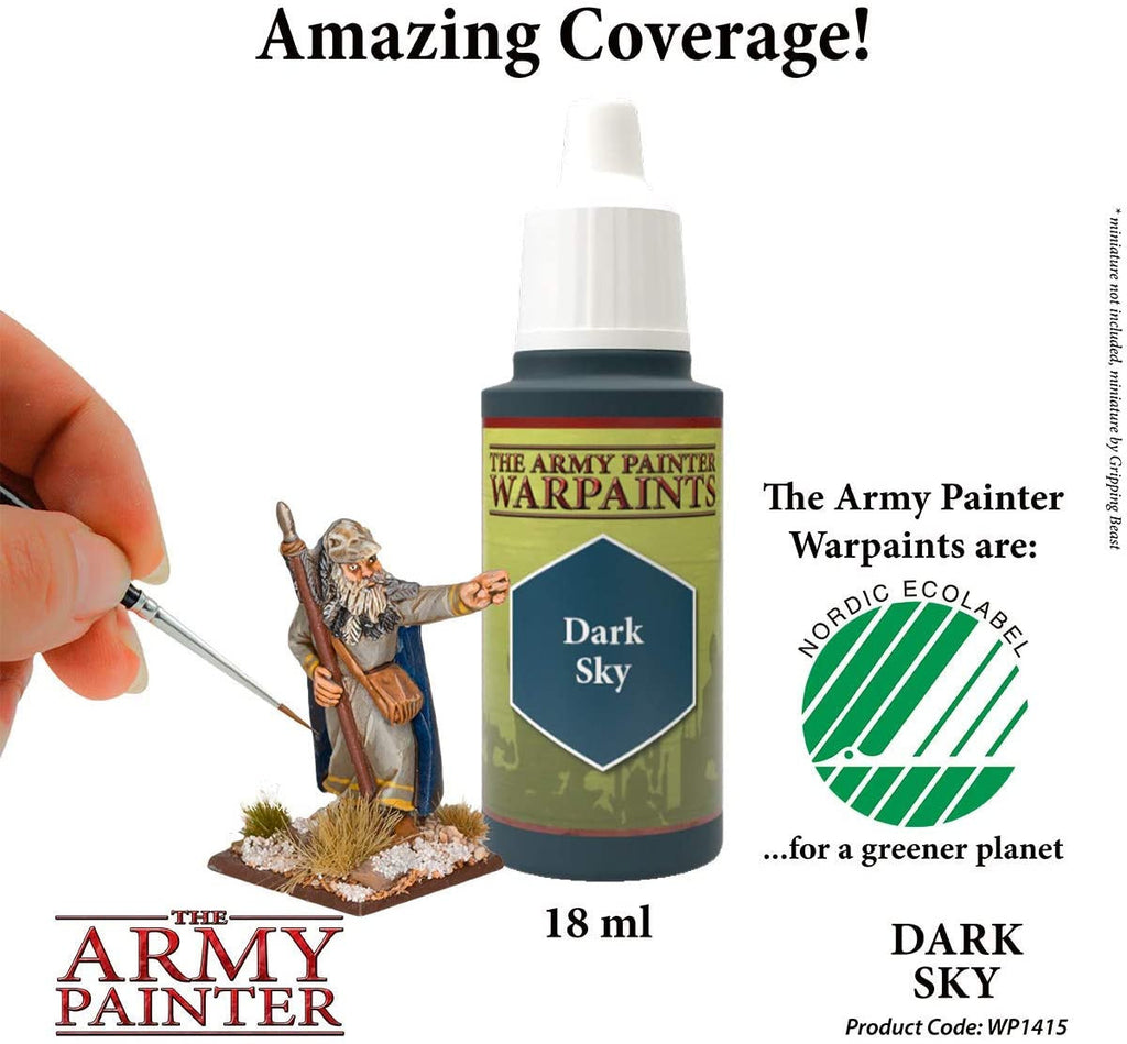 The Army Painter Warpaint Dark Sky Non Toxic Acrylic Paints 18ml WP1415