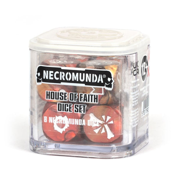 Games Workshop Warhammer 40K Necromunda House of Faith Dice Set 300-24