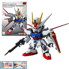 Bandai SD Gundam EX-Standard Aile Strike Gundam Plastic Model