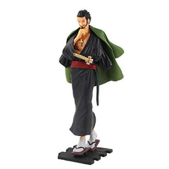 21cm One Piece Treasure Cruise World Journey Vol.3 Dracule Mihawk PVC Action Figure Collectible Model Toy