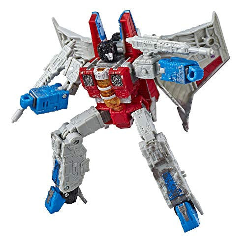 Transformers Toys Generations War for Cybertron Voyager Wfc-S24 Starscream Action Figure Siege Chapter Adults & Kids Ages 8 & Up, 7